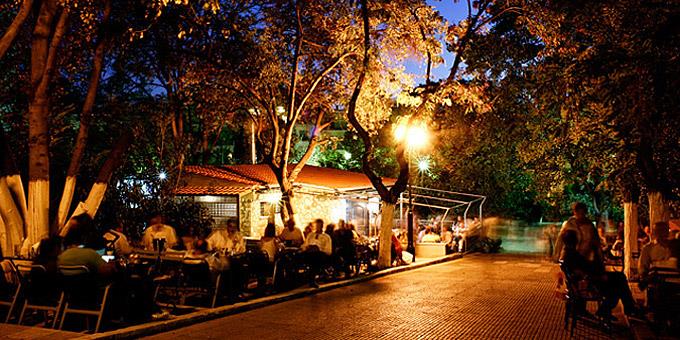 Cafe in Athens